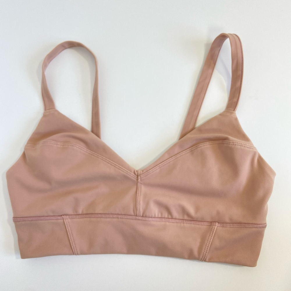 Free People FP Movement Sports Bra, blush pink, size small